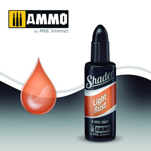 AMMO ACRYLIC SHADER Light Rust 10 ml (A.MIG-0851)