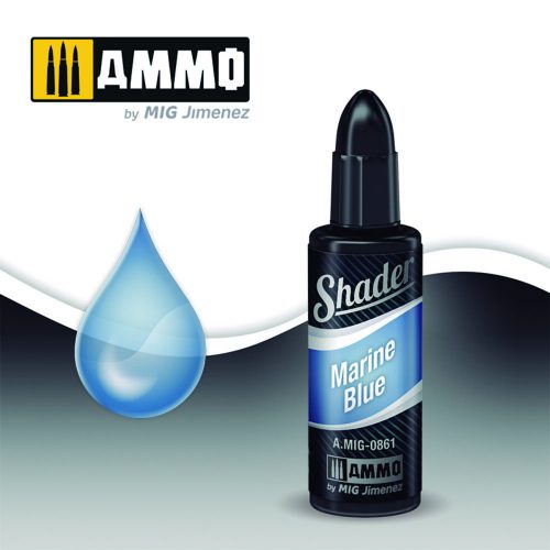 AMMO ACRYLIC SHADER Marine Blue 10 ml (A.MIG-0861)