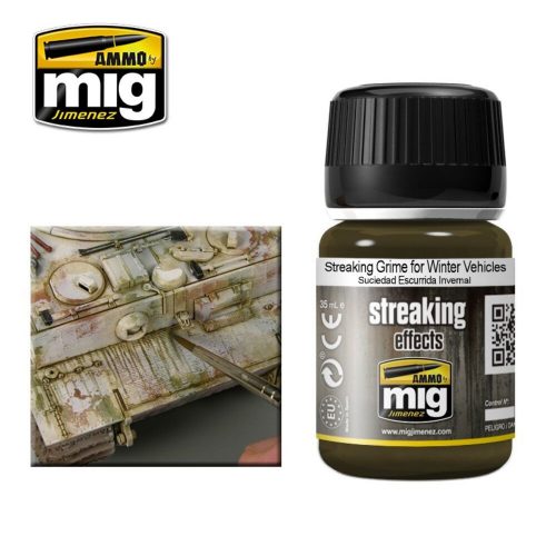 AMMO ENAMEL STREAKING Grime for Winter Vehicles 35 ml (A.MIG-1205)