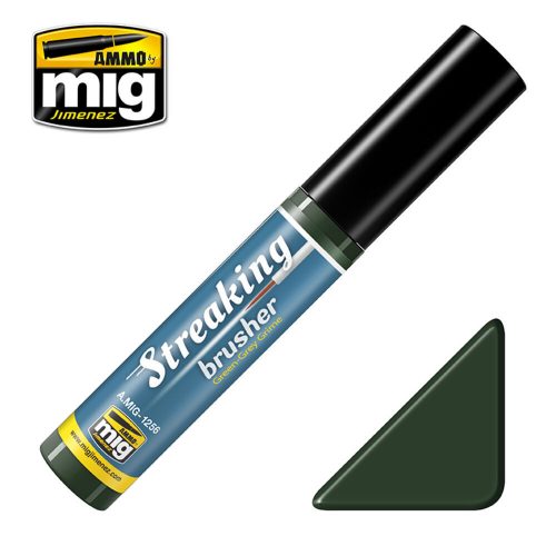 AMMO STREAKINGBRUSHER Green-Grey Grime (A.MIG-1256)