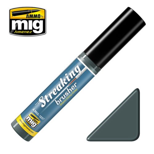 AMMO STREAKINGBRUSHER Warm Dirty Grey (A.MIG-1257)