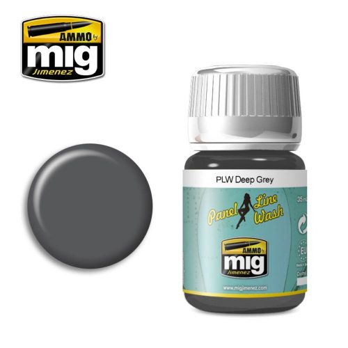 AMMO PANEL LINE WASH Deep Grey 35 ml (A.MIG-1602)