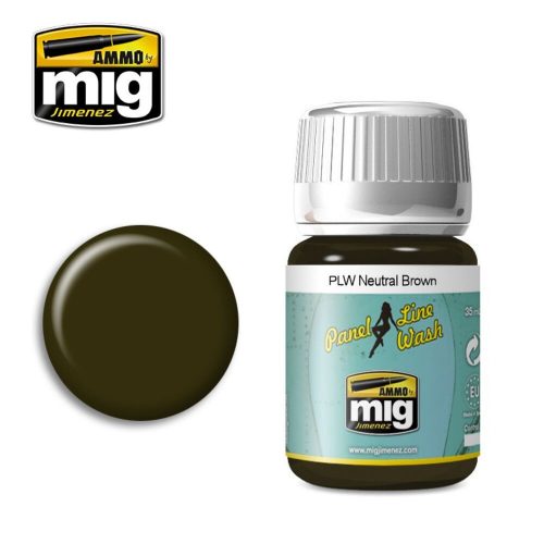 AMMO PANEL LINE WASH Neutral Brown 35 ml (A.MIG-1614)