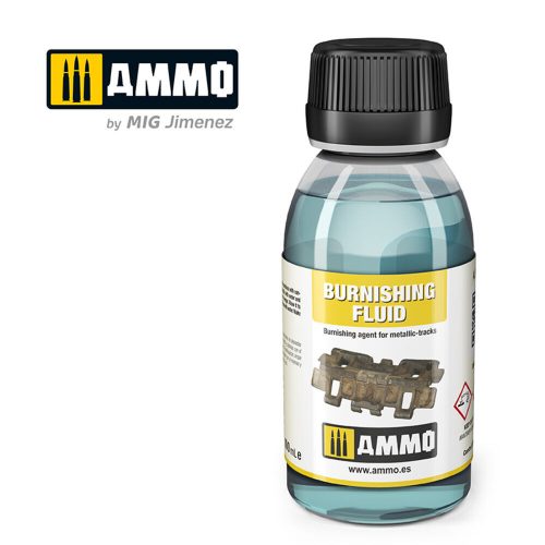 AMMO Metallic Tracks Burnishing Fluid (100mL) (A.MIG-2020)