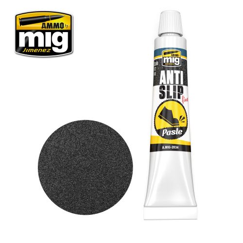 AMMO Anti-Slip Paste - Black Color (for scales) (A.MIG-2034)