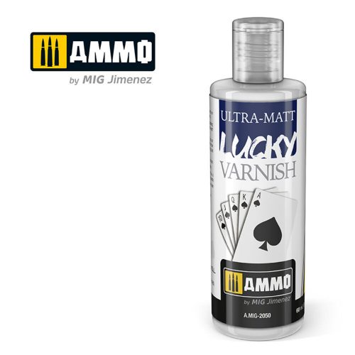 AMMO LUCKY VARNISH Acrylic Ultra-Matt (60mL) (A.MIG-2050)