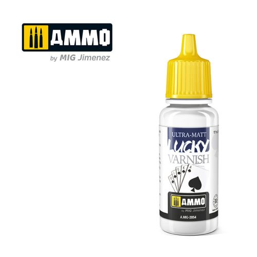 AMMO LUCKY VARNISH Acrylic Ultra-Matt (17mL) (A.MIG-2054)