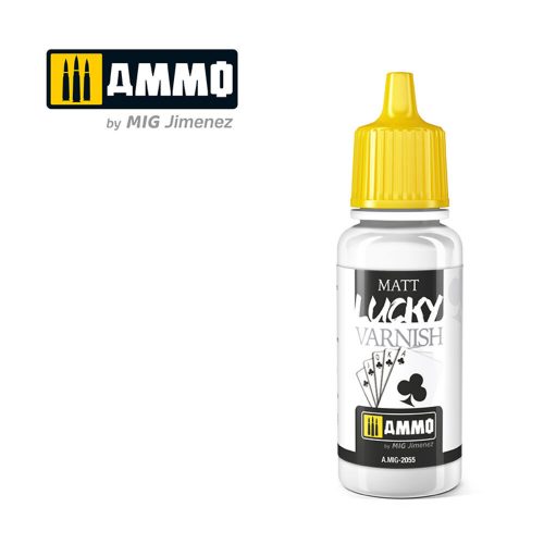 AMMO LUCKY VARNISH Acrylic Matt (17mL) (A.MIG-2055)