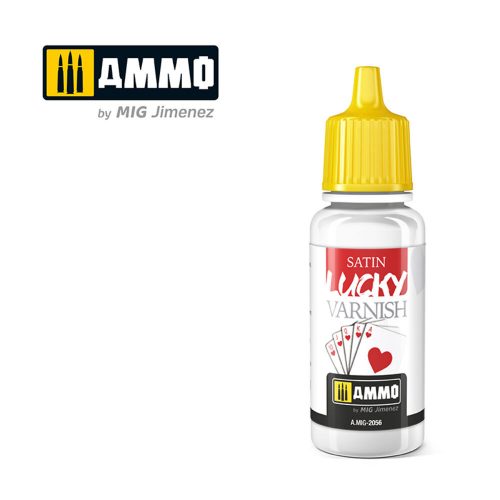 AMMO LUCKY VARNISH Acrylic Satin (17mL) (A.MIG-2056)