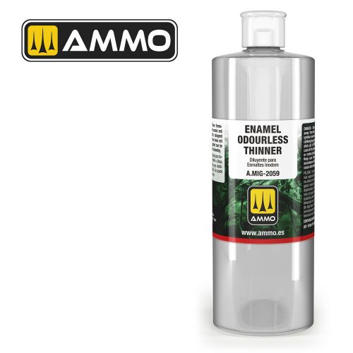 AMMO Enamel Odourless Thinner (400mL) (A.MIG-2059)