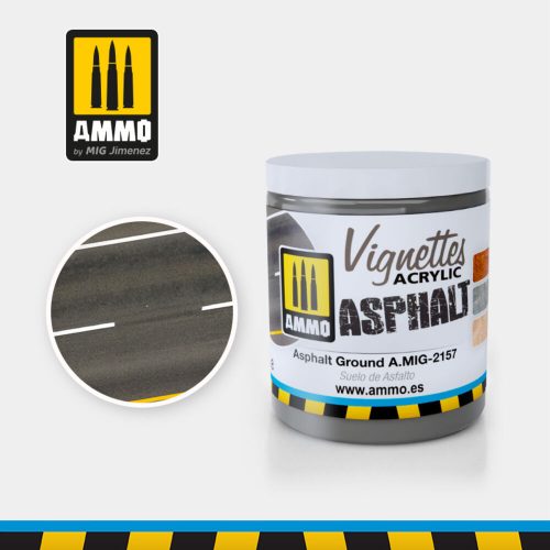 AMMO VIGNETTES Asphalt Ground (A.MIG-2157)