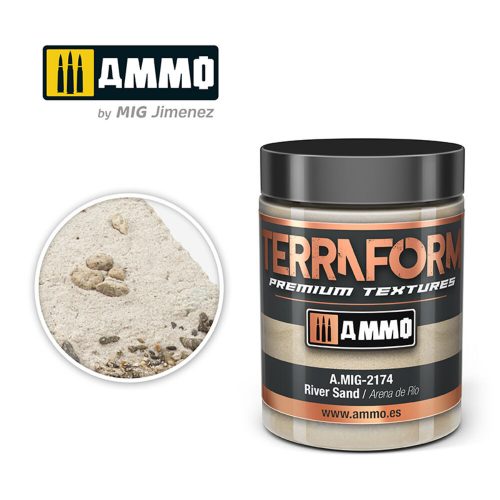 AMMO TERRAFORM River Sand 100 ml (A.MIG-2174)