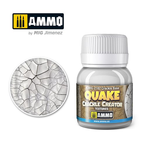 AMMO QUAKE CRACKLE CREATOR TEXTURES Crackle Base 40 ml (A.MIG-2182)