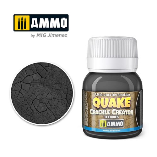 AMMO QUAKE CRACKLE CREATOR TEXTURES Old Blacktop 40 ml (A.MIG-2183)