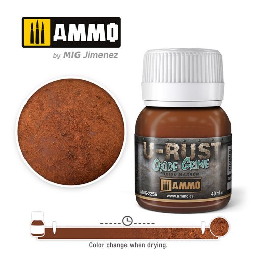 AMMO U-RUST Oxide Grime (40mL) (A.MIG-2256)