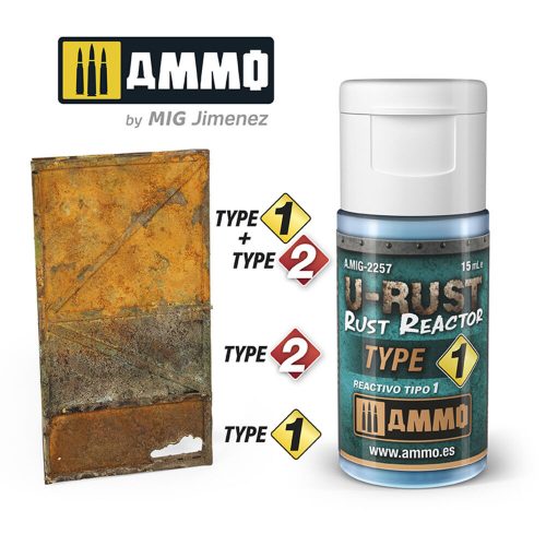 AMMO U-RUST Rust Reactor Type 1 (15mL) (A.MIG-2257)