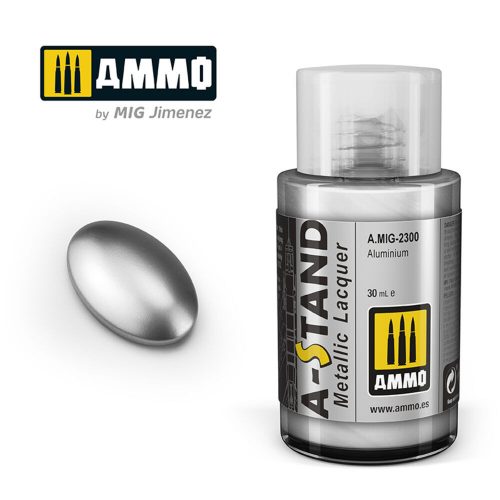 AMMO A-STAND Aluminium Paint 30 ml (A.MIG-2300)