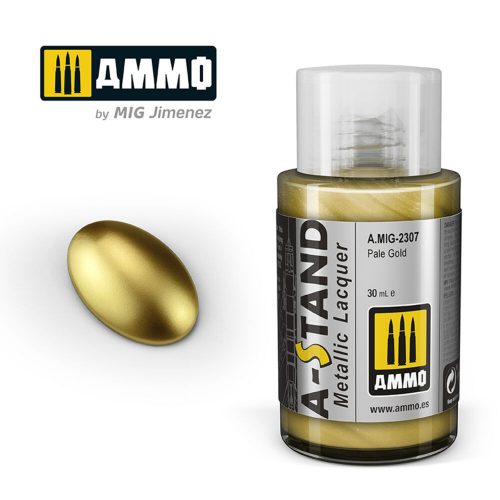 AMMO A-STAND Pale Gold Paint 30 ml (A.MIG-2307)