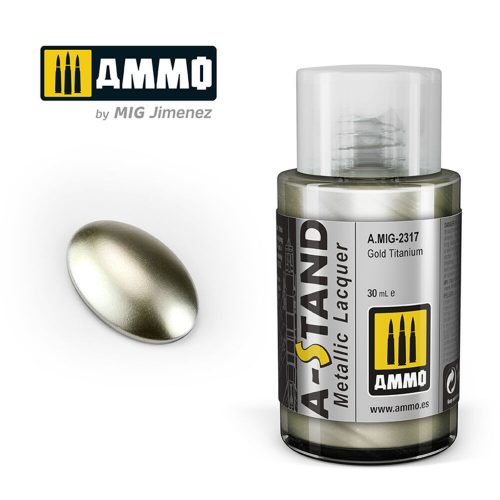 AMMO A-STAND Gold Titanium Paint 30 ml (A.MIG-2317)