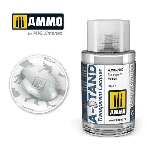 AMMO A-STAND Transparent Medium Paint 30 ml (A.MIG-2400)