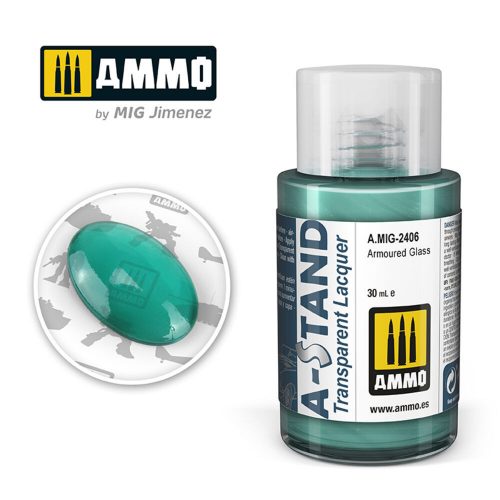 AMMO A-STAND Armoured Glass Paint 30 ml (A.MIG-2406)