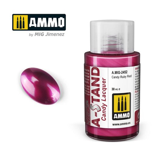 AMMO A-STAND Candy Ruby Red Paint 30 ml (A.MIG-2452)