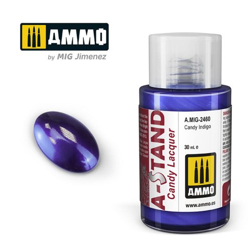 AMMO A-STAND Candy Indigo Paint 30 ml (A.MIG-2460)