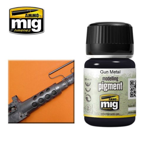 AMMO PIGMENT Gun Metal 35 ml (A.MIG-3009)