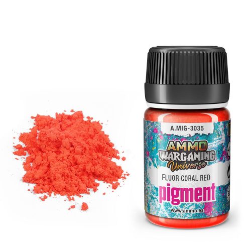 AMMO Pigment Fluor Coral Red (A.MIG-3035)