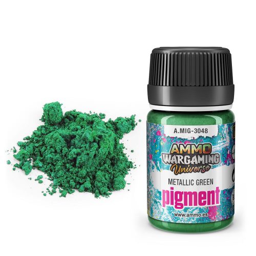 AMMO Pigment Metallic Green (A.MIG-3048)