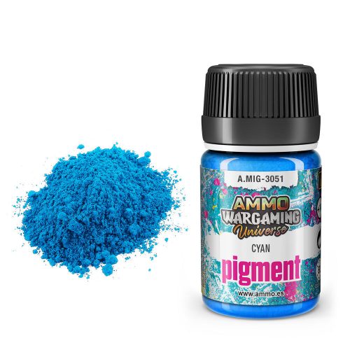 AMMO Pigment Cyan (A.MIG-3051)