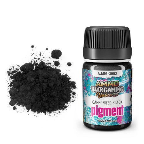 AMMO Pigment Carbonized Black (A.MIG-3052)