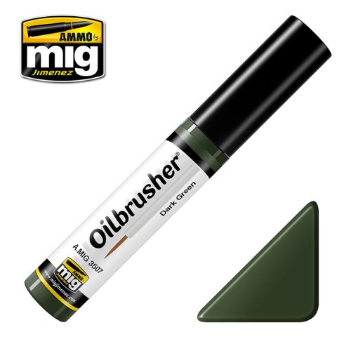 AMMO OILBRUSHER Dark Green (A.MIG-3507)