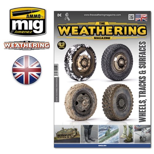 AMMO THE WEATHERING MAGAZINE 25 - Wheels, Tracks & Surfaces (English) (A.MIG-4524)