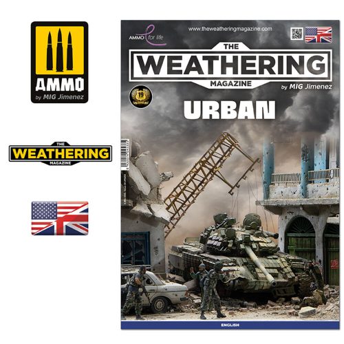 AMMO THE WEATHERING MAGAZINE 34 - Urban (English) (A.MIG-4533)