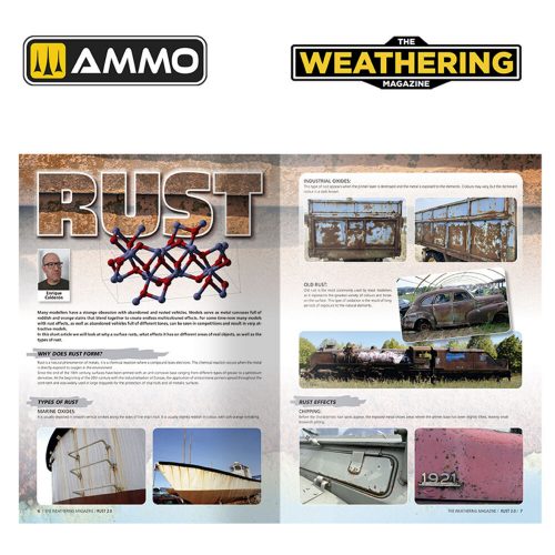 AMMO THE WEATHERING MAGAZINE 38 - Rust 2.0 (English) (A.MIG-4537)