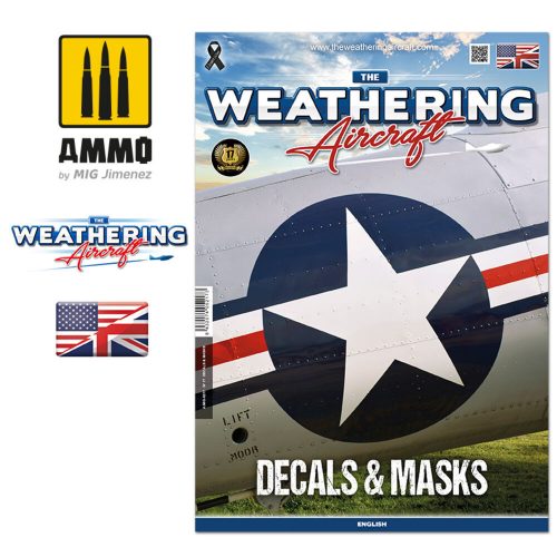 AMMO THE WEATHERING AIRCRAFT 17 - Decals & Masks (English) (A.MIG-5217)