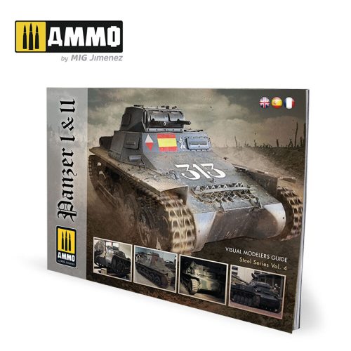 AMMO Panzer I & II - VISUAL MODELERS GUIDE (English, Castellano, Français) (A.MIG-6083)