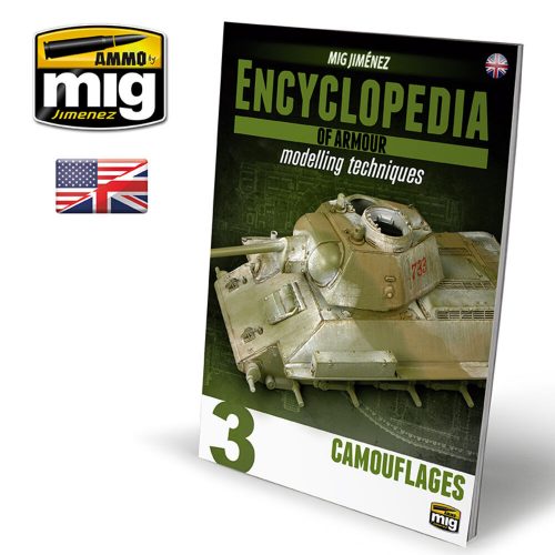 AMMO ENCYCLOPEDIA OF ARMOUR MODELLING TECHNIQUES - Vol. 3 Camouflage (English) (A.MIG-6152)