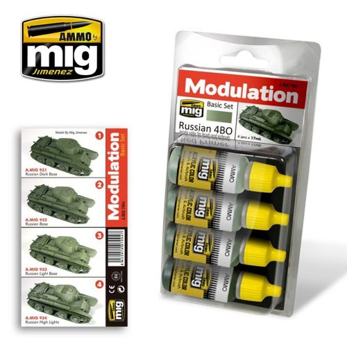 AMMO Russian 4BO Modulation Set 4 x 17 ml (A.MIG-7004)