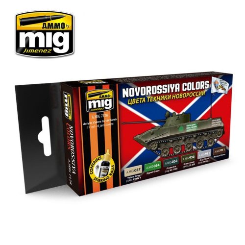 AMMO Novorrosiya Colors 6 x 17 ml (A.MIG-7126)