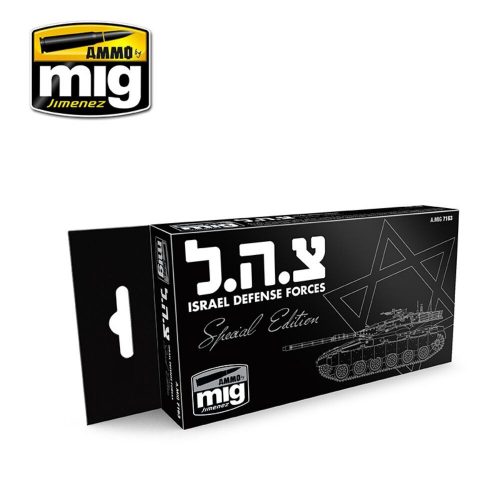 AMMO Israel Defense Forces Special Edition 6 x 17 ml (A.MIG-7163)