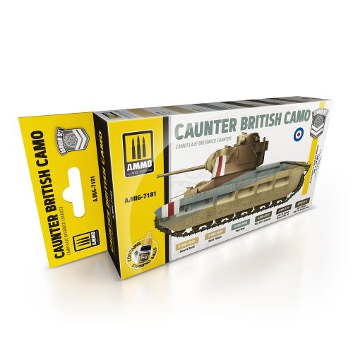 AMMO Caunter British Camo 6 x 17 ml (A.MIG-7181)