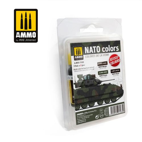 AMMO NATO Colors 3 x 17 ml (A.MIG-7188)