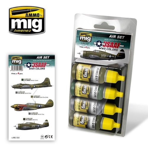 AMMO USAAF WWII Colors 4 x 17 ml (A.MIG-7212)