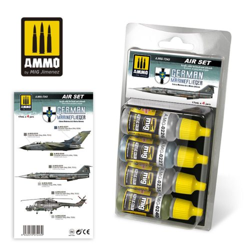 AMMO German Marineflieger 4 x 17 ml (A.MIG-7243)