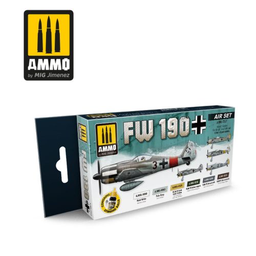 AMMO FW 190 Air Set 4 x 17 ml (A.MIG-7257)