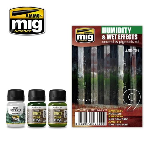 AMMO Humidity & Wet Effects 4 x 17 ml (A.MIG-7409)