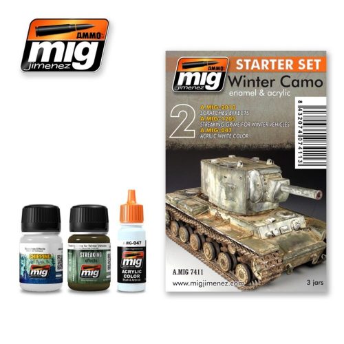 AMMO Winter Camo Starter Set 4 x 17 ml (A.MIG-7411)