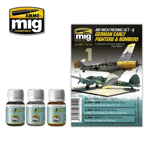 AMMO German Early Fighters & Bombers 4 x 17 ml (A.MIG-7414)